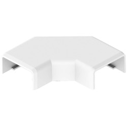 KOPOS 8923_HB Elbow Piece 20x10mm White Double Lid Lock Zone 2/22 Safe