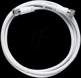 MAK15080 Modem connection cable, axial F-connectors, 1.50 m