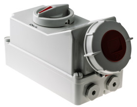 Gniazdo przemysłowe dużej mocy IP67 3P+E 32A MENNEKES 400 V Gniazdo