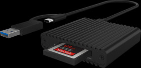 IB-CR404-C31 Card reader, external, USB 3.2, Type-C, CFexpress™ Type-B
