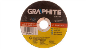 Tarcza Tnąca Do Metalu 125X1.0X22.2Mm, 41 A60-T-Bf, Inox /10Szt./ 55H572