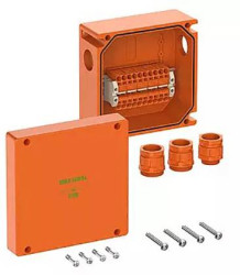 Skrzynka przyłączeniowa Spelsberg WKE 403 SL, IP66, (D x S x W) 200 x 110 x 200 mm, pomarańczowy, 1 szt.