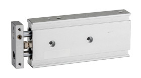 Siłownik z prowadzeniem skok 50mm RS PRO Ø 16mm 129 x 58 x 20mm 129mm