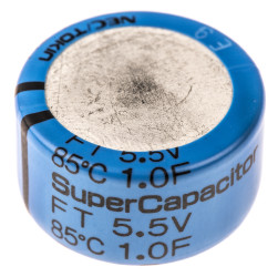 Superkondensator 1F 5.5V dc 21.5mm THT