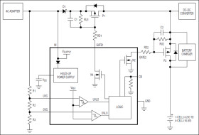 High-Voltage OVP with Battery Switchover