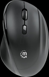 190237 Maus (Mouse), Funk, ergonomisch, USB-A/USB-C, schwarz
