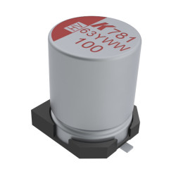 Aluminium Polymer Capacitor 63V 100uF