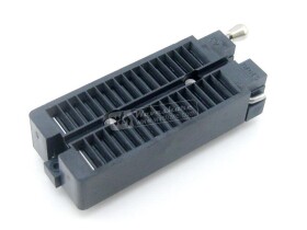 Waveshare DIP 32 Pin ZIF Socket (ARIES Black), Test &amp; Burn-in Socket