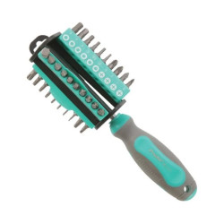 Zestaw końcówek bit/imbus w magazynku z rączką 30szt SD-2313