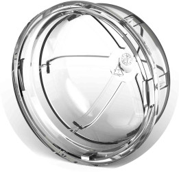 Soczewka LED 40 Dia. x 24.25mm, D 40mm, do użytku z Systemy złączy LUMAWISE Endurance S. Poliwęglan (PC) Kopuła, TE