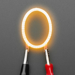 Number LED Filament - Warm White "0"