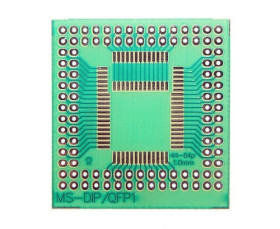 MS-DIP/QFP1 obwód drukowany SMD; QFP44 - QFP64