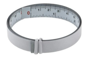 Miara taśmowa, dł. 1.2m, szer. 13 mm, Jednostki brytyjskie, Jednostki metryczne, RS PRO