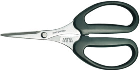 Precision scissors, L 160 mm, 85 g, special tool steel, oil-hardened, 95 03 160 SB