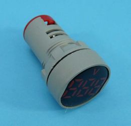 WOLT.20-500VAC RED LED OKRĄG.28mm