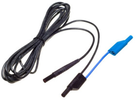 Przewód pomiarowy 5m czarny ekranowany WAPRZ005BLBBE