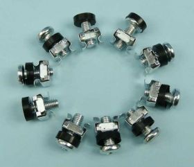 ŚRUBA MOCUJĄCA DO SZAF N-M6+Ś-M6+P 10szt