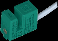 Inductive slot sensor, PNP, antivalent, 15 mA, 264846
