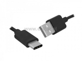 Kabel WT USB - WT USB typ C 1,5m (2.0) czarny
