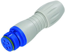 Jack, 12 pole, solder connection, snap lock, straight, 99 9134 462 12