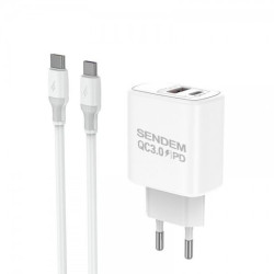 LAD.SIEC.OG89 USB-A+USB-C+C2C QC+PD 25W