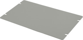 Base plate, steel, (L x W x H) 229 x 127 x 1 mm, gray, for series 1441, 1431-14