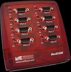 USB-8COM Interface converter, USB to 8 x RS-232
