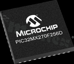 PIC32MX270F256D-I/ML - Elementy
