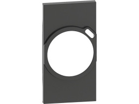 LIVING NOW Plakietka gniazda 2P+Z schuko + USB - 2 moduły - czarna KG63 LEGRAND