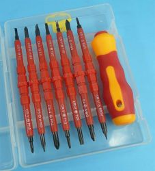 ZESTAW WKRĘTAKÓW TORX/PŁA./KRZYŻ 8-SZT