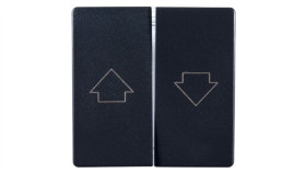 Simon 82 Klawisz Pojedynczy Łącznika Żaluzjowego Grafit 82028-38