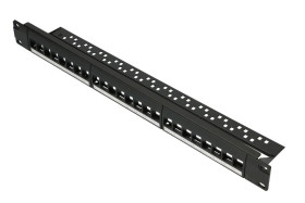 Patchpanel Modularny, 24 porty Extralink 24 Port UTP