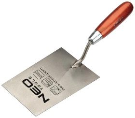 Kielnia sztukatorska trapezowa 180 mm stal nierdzewna 50-042