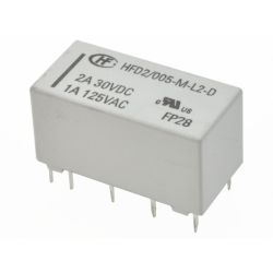 Przekaźnik bistabilny 2-cewkowy HFD2-005-M-L2-D 5V 2A 2-styki przełączne