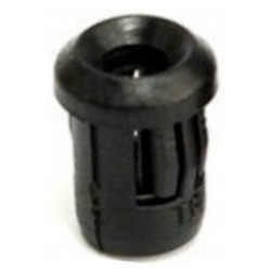 Oprawka diody LED 3mm DŁUGA wciskana czarna