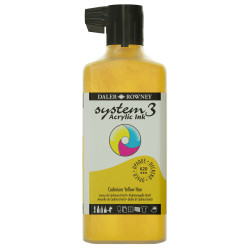 Daler-Rowney System3 Ink 180ml Cadmium Yellow Hue