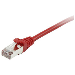 Equip 605523 RJ45 Network cable patch CAT 6 SFTP Red 0.25m Gold plated