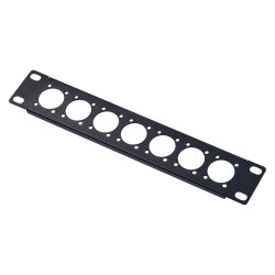 1U 10" D-Series Patch Panel for DeskPi RackMate