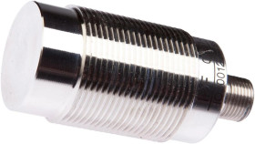 IO300126, czujnik indukcyjny, cała stal, M30x1,5 64long, Sn: 40, 10-30V DC, -25-85C, PNP NO, IO-Link, Złącze M12 4pin, IP69K