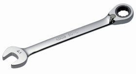 Uniwersalny klucz zapadkowy Klucz płasko-oczkowy z grzechotką Nie SAM długość 171.3 mm