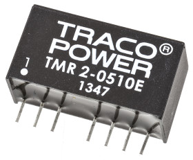 Przetwornica DC-DC, 2W, Uwe 4,5 → 9 V DC, Uwy 3.3V dc, Iwy 500mA, TRACOPOWER