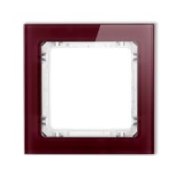 Ramka uniwersalna 1-krotna - efekt szkła