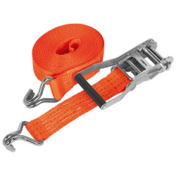 Sealey TD3010J Ratchet Tie Down 50mm x 10mtr Polyester Webbing 3000kg Load Test