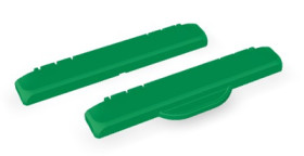 Hinge, ABS, (L x W x H) 19.5 x 170 x 34.4 mm, green, for B 2617, 96930309
