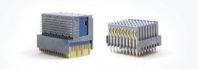 Złącze typu Backplane RVPX - VITA 46 Series 1.8 mm Pitch VITA 46, lewe 56-pinowe 7-rzędowe Męski Otwór przelotowy