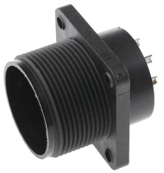 Złącze 8-pinowe Hirschmann Męski Montaż na panelu MIL-DTL-5015 rozmiar 20