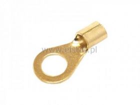 Konektor Oczkowy zasil. M8-8 kabel 10mm2 czarny