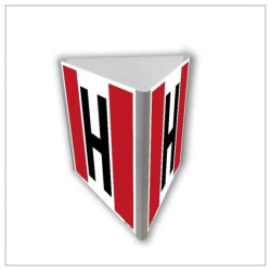 ZNAK - BB812 Przeciwpożarowy wyłącznik prądu (3D dościenny) 50 x 75 cm PS - Płyta 1mm foto.