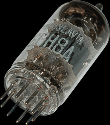 6GH8A Electron tube, multiple tube, Noval, 9-pin, 6.3 V
