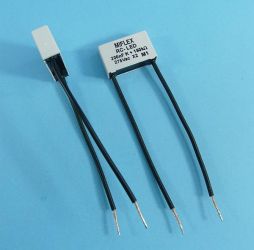 RC-LED 200nF+150k/275V AC 22mm 26x8,5x17